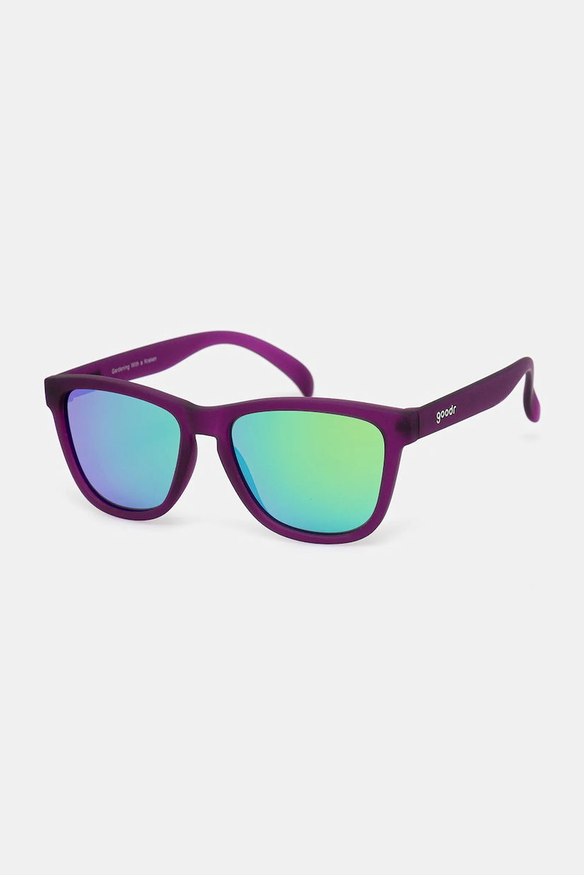 Goodr ochelari de soare Gardening with a Kraken culoarea violet, G00612.OG.01