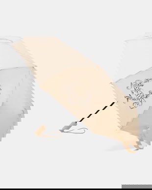 Moschino umbrela culoarea bej, 8981