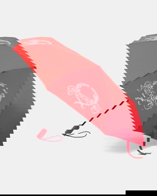 Moschino umbrela culoarea rosu, 8981