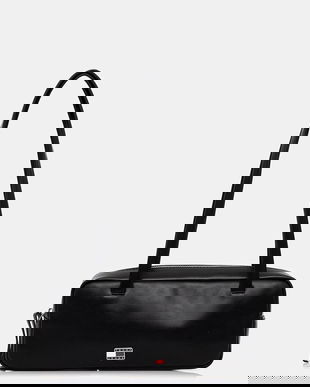 Tommy Jeans poseta culoarea negru, AW0AW18075