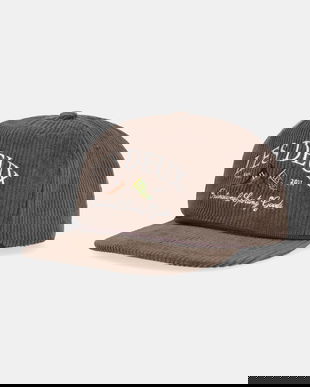 Les Deux șapcă de baseball din bumbac culoarea verde, 1001699