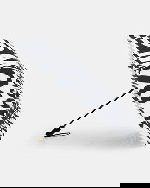 Moschino umbrela culoarea negru, 8938