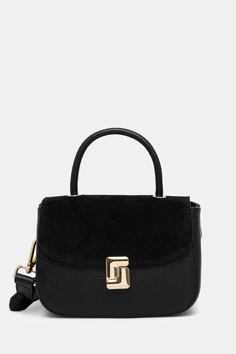 Answear.LAB poseta de piele culoarea negru