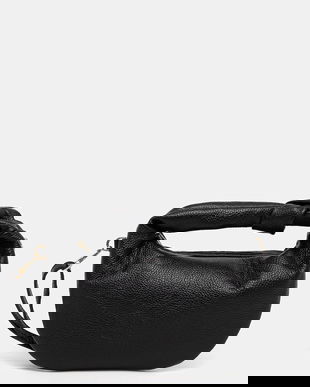 Answear.LAB poseta de piele culoarea negru