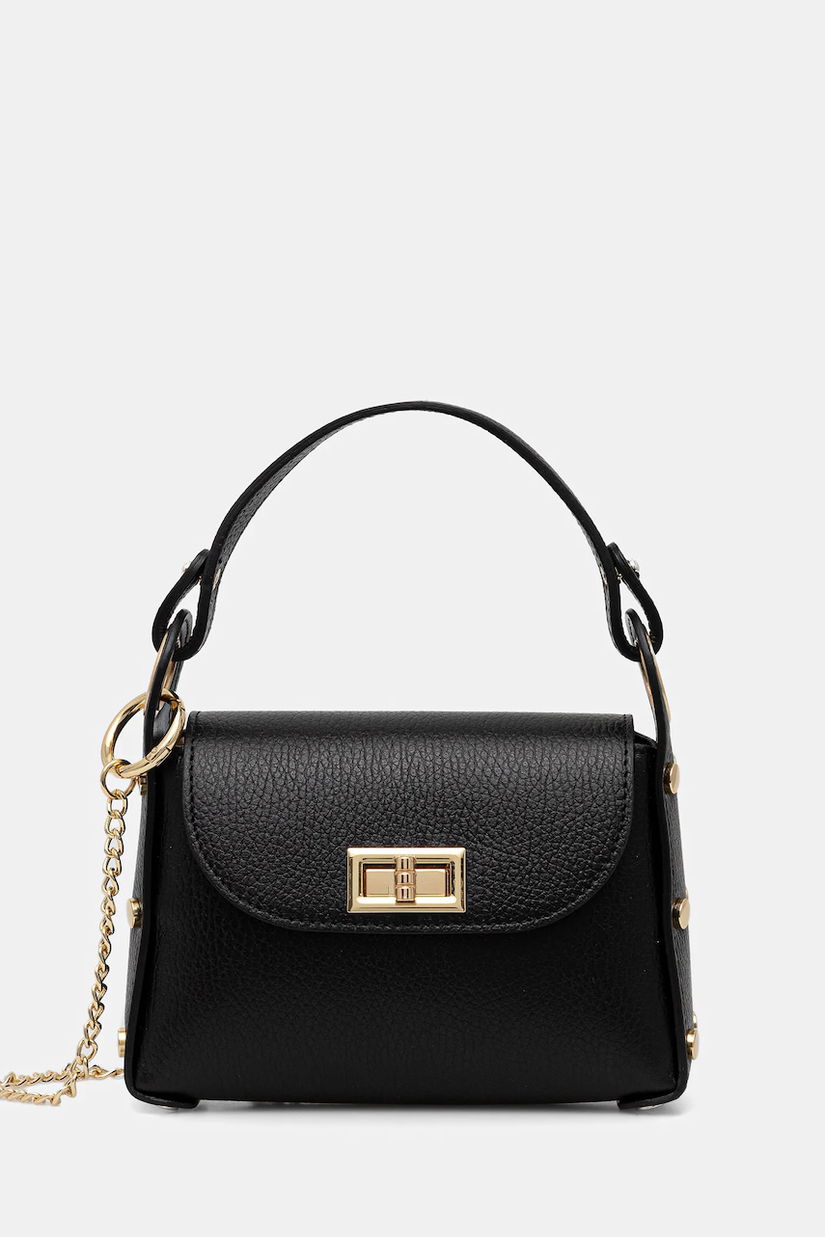 Answear.LAB poseta de piele culoarea negru