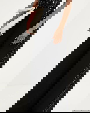 Answear.LAB pantaloni culoarea negru, lat, high waist