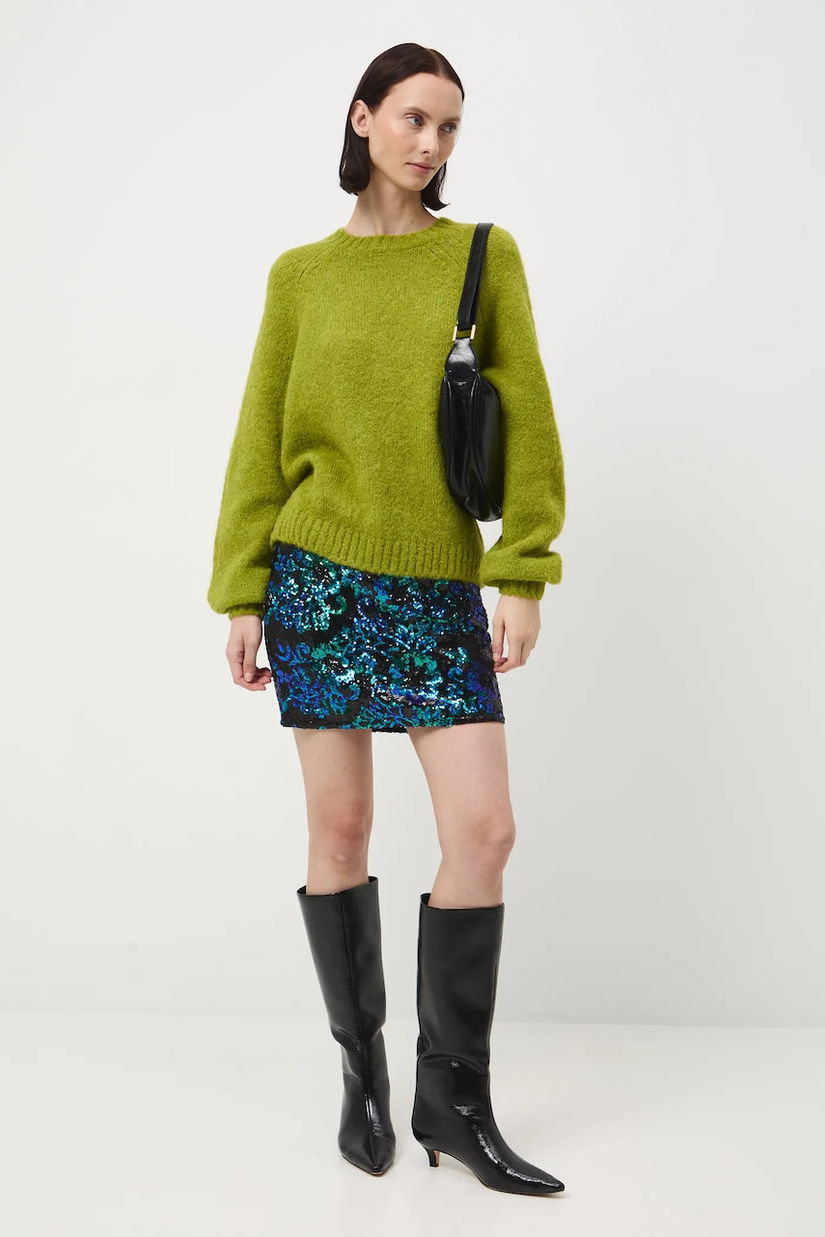 Medicine pulover din lână de alpaca