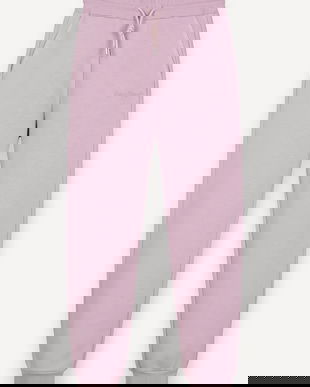 Colmar pantaloni de trening culoarea roz, neted, 9254.3ZN