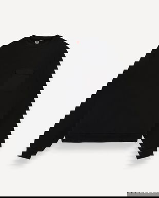 Colmar hanorac de bumbac culoarea negru, uni, 6283.6ZJ