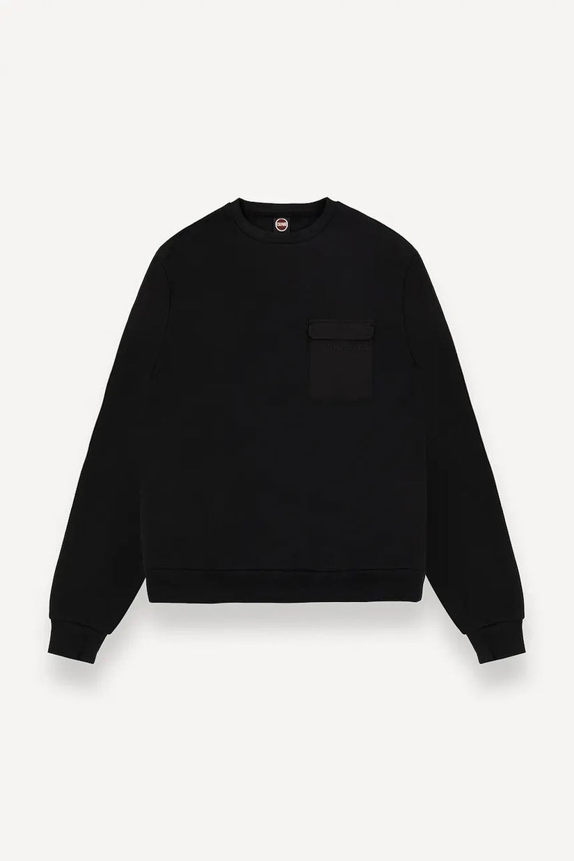 Colmar hanorac de bumbac culoarea negru, uni, 6283.6ZJ