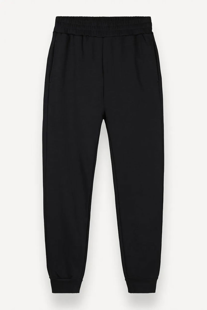 Colmar pantaloni de trening din bumbac culoarea negru, uni, 6284.6ZJ
