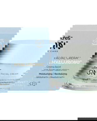 Crema de Fata Hidratanta si Revitalizanta cu Acid Hialuronic pentru Zi/Noapte - Betres On Facial Cream Hyaluronic, 50 ml