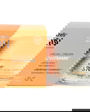 Crema de Fata Iluminanta si Antioxidanta cu Vitamina C pentru Zi/Noapte - Betres On Facial Cream C Vitamin, 50 ml