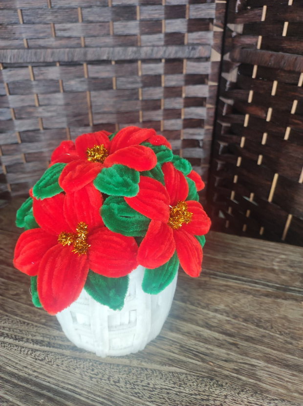 Decor - "Craciunita in ghiveci"