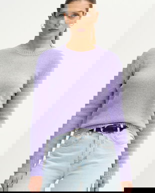 United Colors of Benetton pulover de lana culoarea gri, light