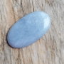 Cabochon angelite, 38x22 mm