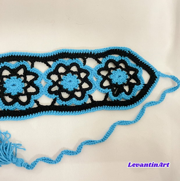 Curea dama alb cu rosu. Cordon femei handmade. Centura dama in 2 culori. Brau femei cu siret