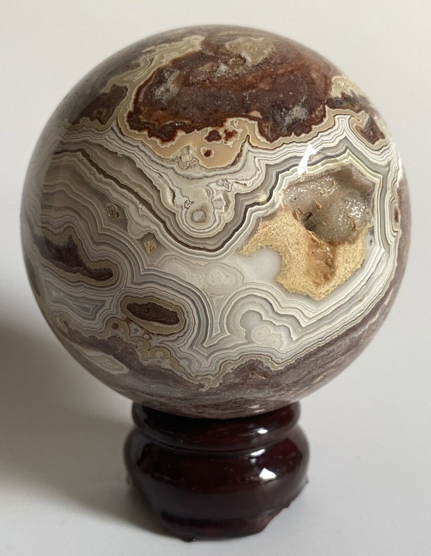 Agat Mexican - Sfera piatra semipretioasa