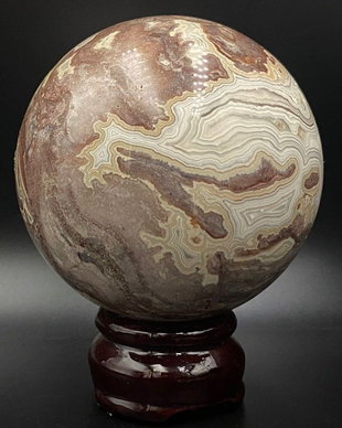 Agat Mexican - Sfera piatra semipretioasa
