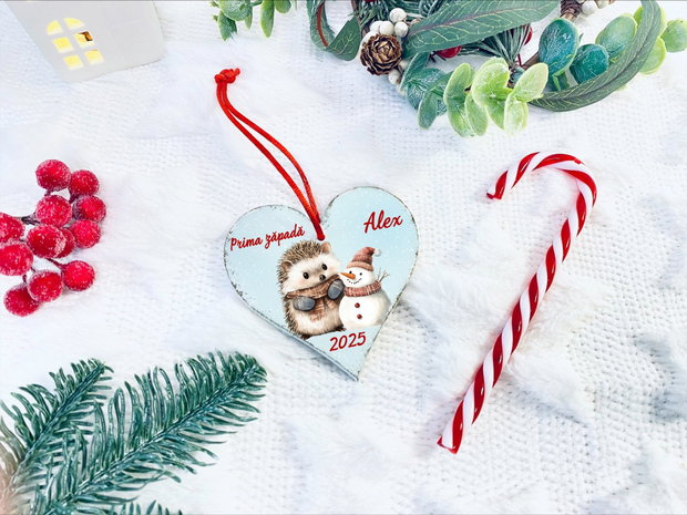 Glob Craciun Personalizat Lemn - Aricila