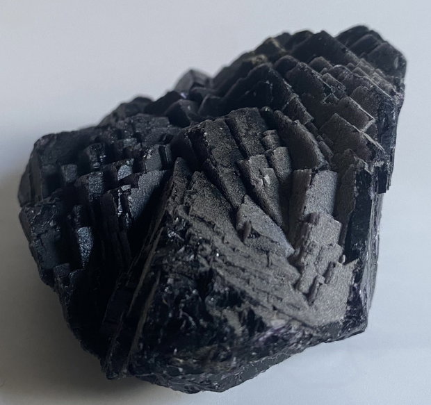 Fluorit Black Rose - Specimen mineral