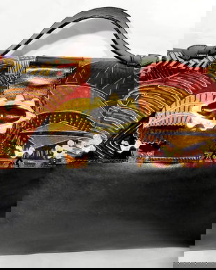 Geanta vintage din piele