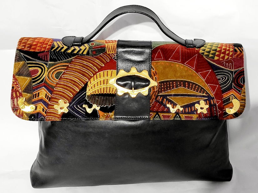 Geanta vintage din piele