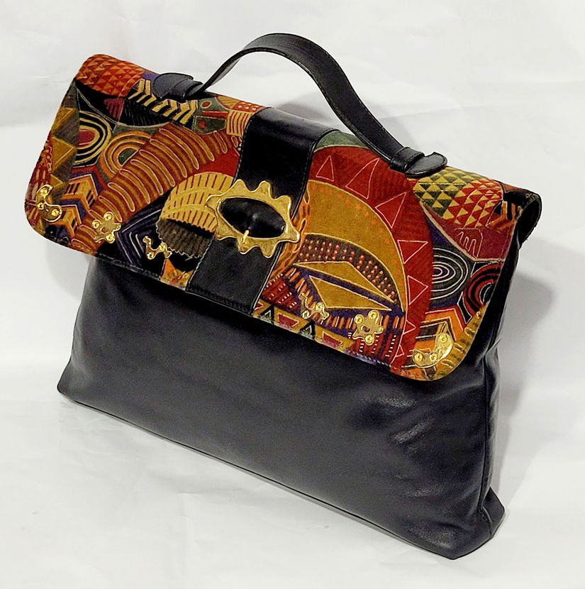 Geanta vintage din piele