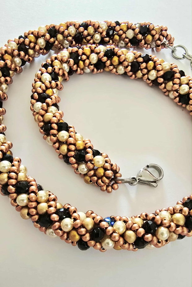 Colier Golden Spiral Elegance