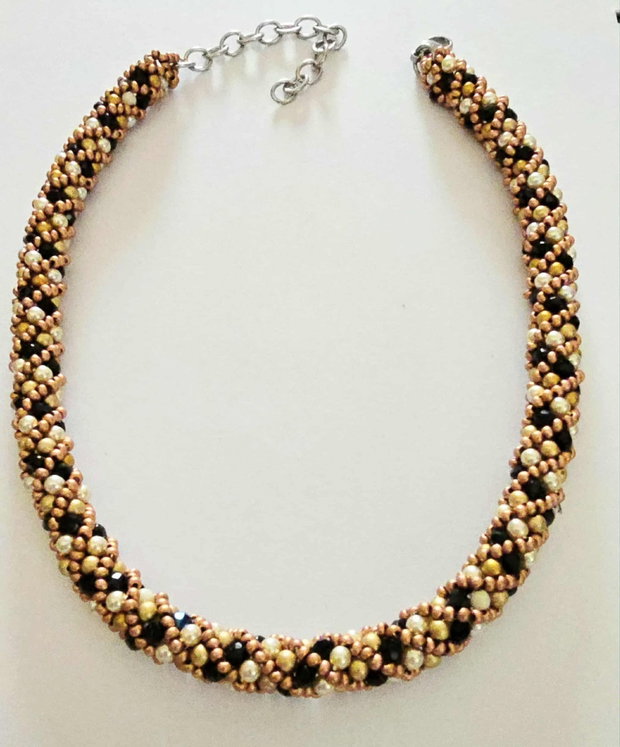 Colier Golden Spiral Elegance
