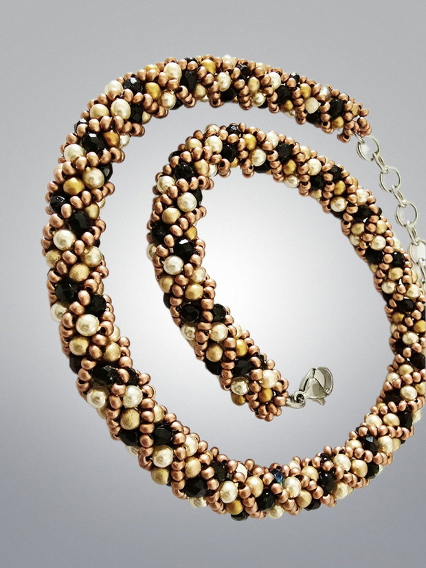 Colier Golden Spiral Elegance