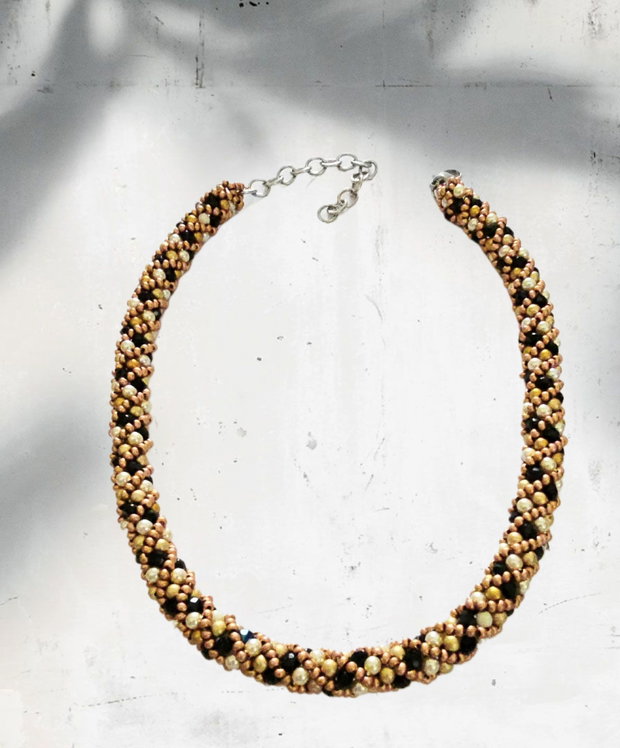Colier Golden Spiral Elegance