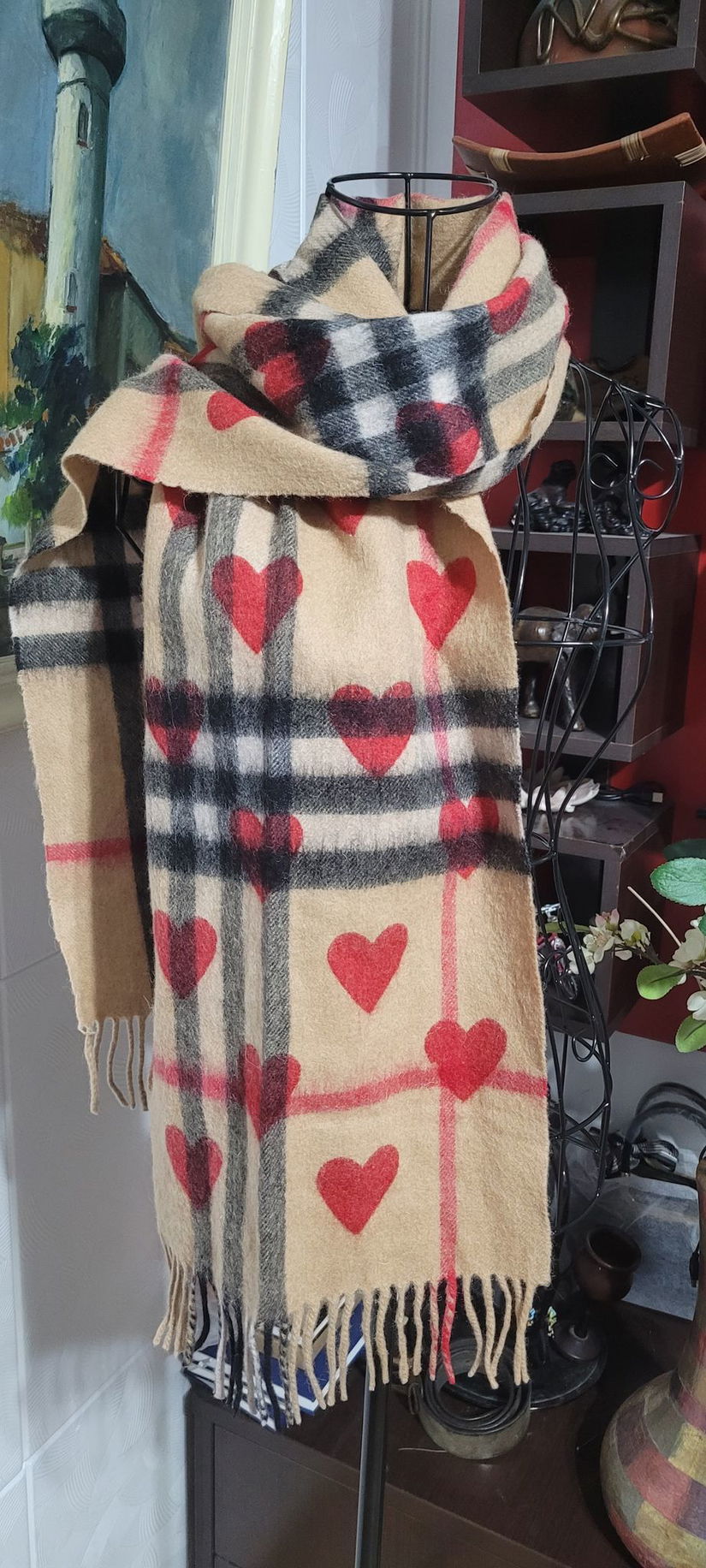 Fular Burberry cashmire