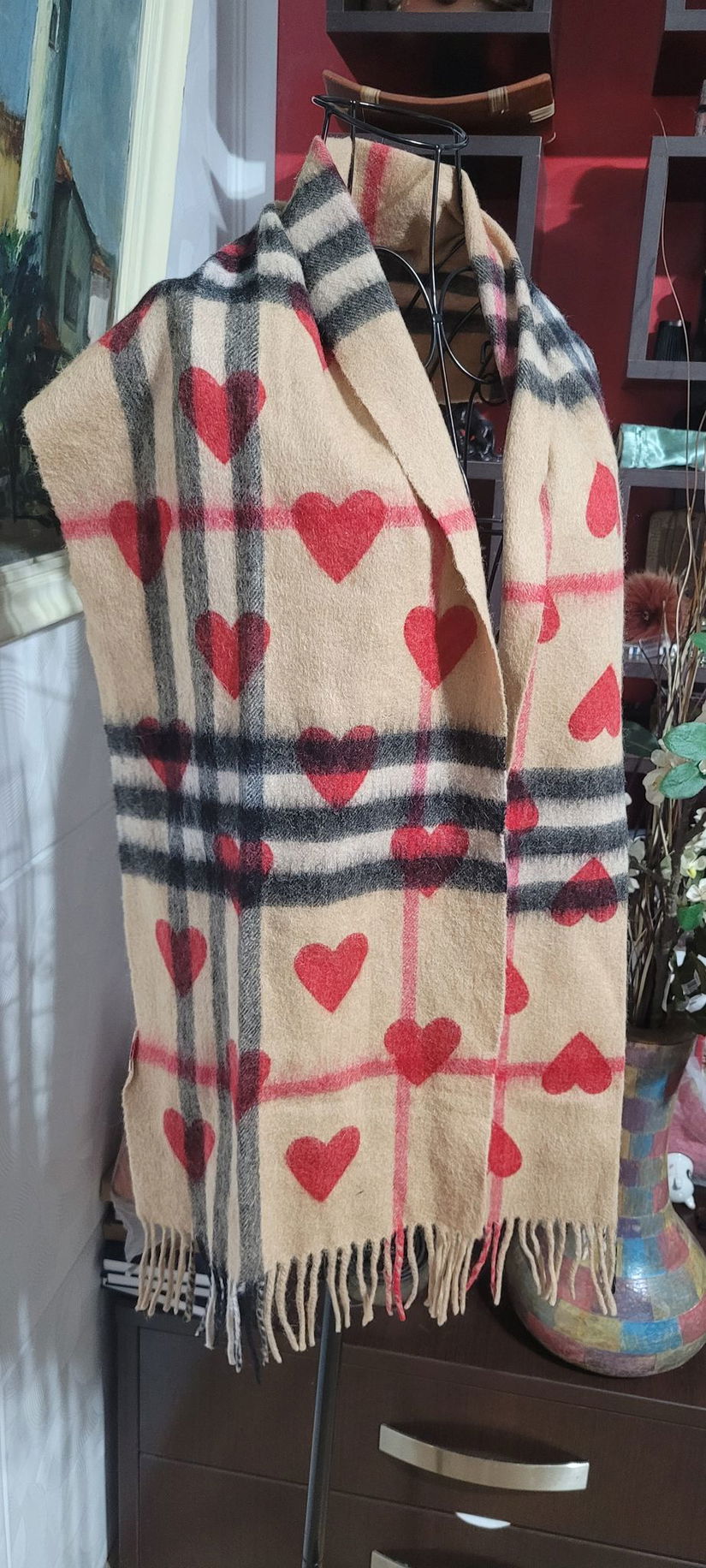 Fular Burberry cashmire