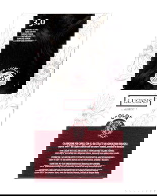 Vopsea de par fara amoniac Saten Inchis 3.0 Lucens Umbria, 50 ml