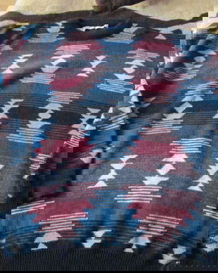 pulover colorat L/XL