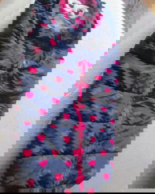 sac dormit  cu inimioare bebe