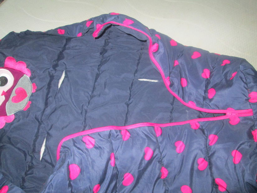 sac dormit  cu inimioare bebe