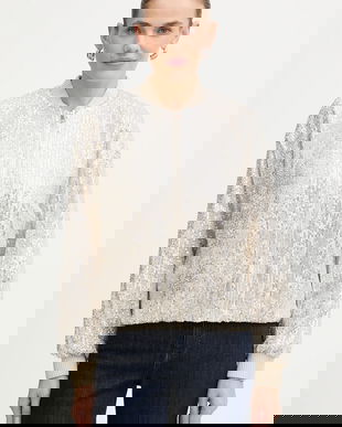 BOSS Orange sacou culoarea bej, un singur rand de nasturi, 50548336