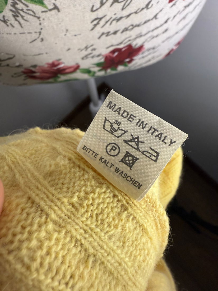 Pulover vintage Anny N lână de miel și angora