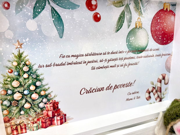 Cutie Amintiri Craciun Personalizata - Mos Craciun