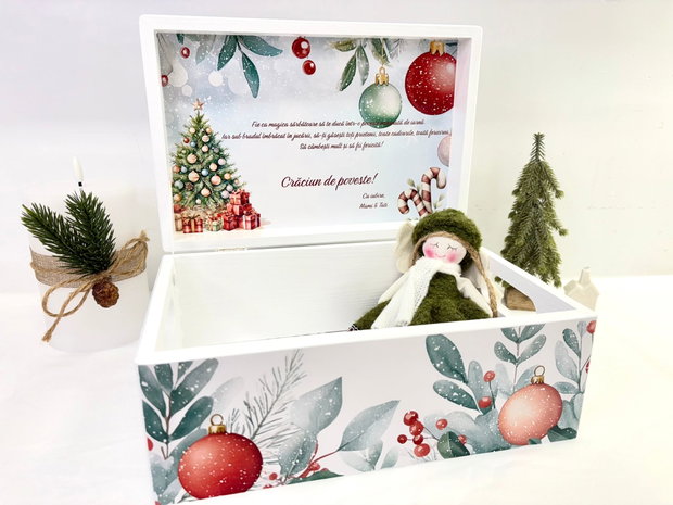 Cutie Amintiri Craciun Personalizata - Mos Craciun