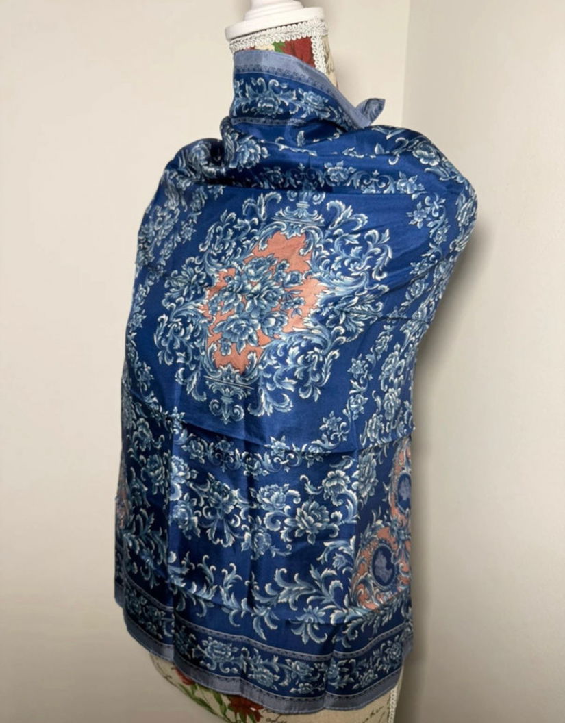 Eșarfă mătase naturală