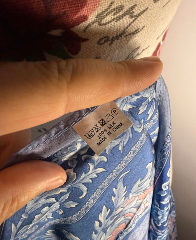 Eșarfă mătase naturală