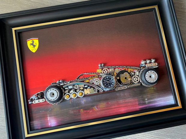 Masina model Ferrari F1 Cod M 704・Tablouri unicat・Tablouri originale cu masini sport