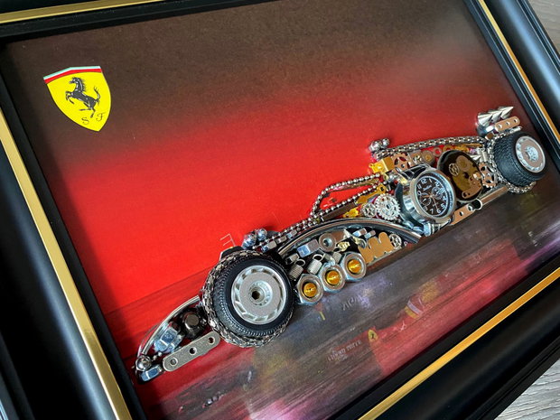 Masina model Ferrari F1 Cod M 704・Tablouri unicat・Tablouri originale cu masini sport