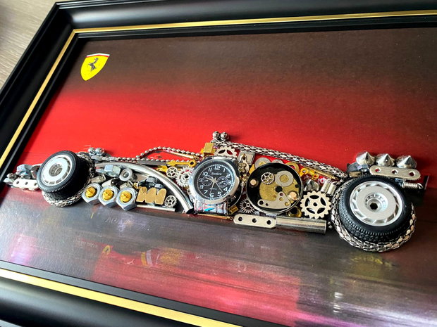 Masina model Ferrari F1 Cod M 704・Tablouri unicat・Tablouri originale cu masini sport