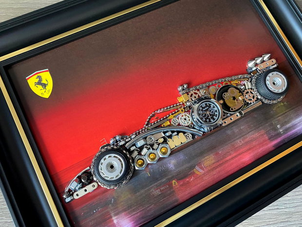 Masina model Ferrari F1 Cod M 704・Tablouri unicat・Tablouri originale cu masini sport
