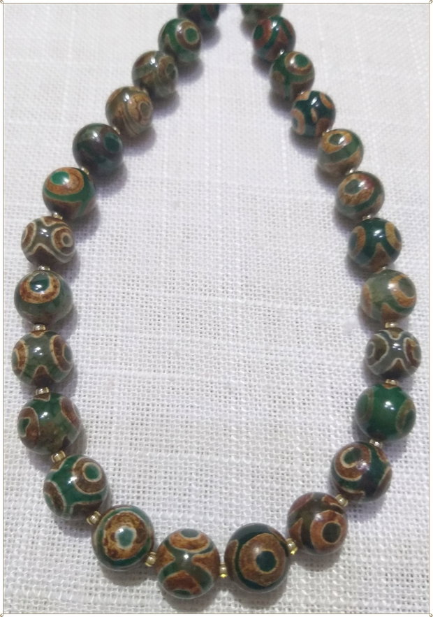 SET- AGATE DZI "3 OCHI"