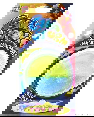 Titirez cu stralucire magica. Lava Storm albastru si verde neon